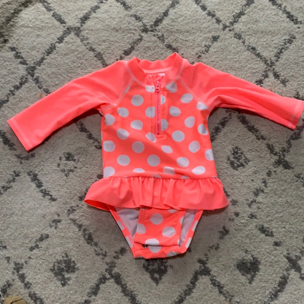 Cat and Jack baby swimsuit with snaps, 3/6 months
